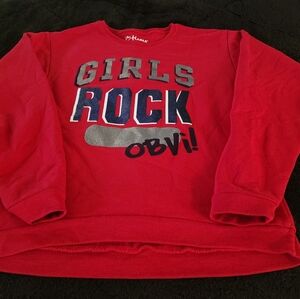 Hanes Red Girls Rock OBVI Sweatshirt